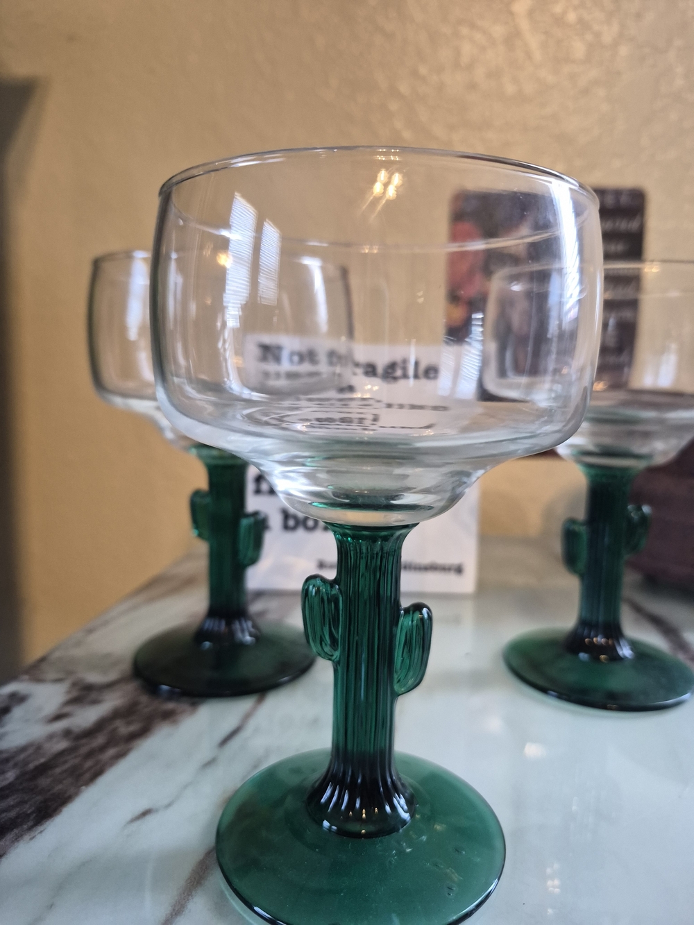 Vintage Libbey Margarita Glasses. Set Of 4.  No Cracks Or Chips. EUC